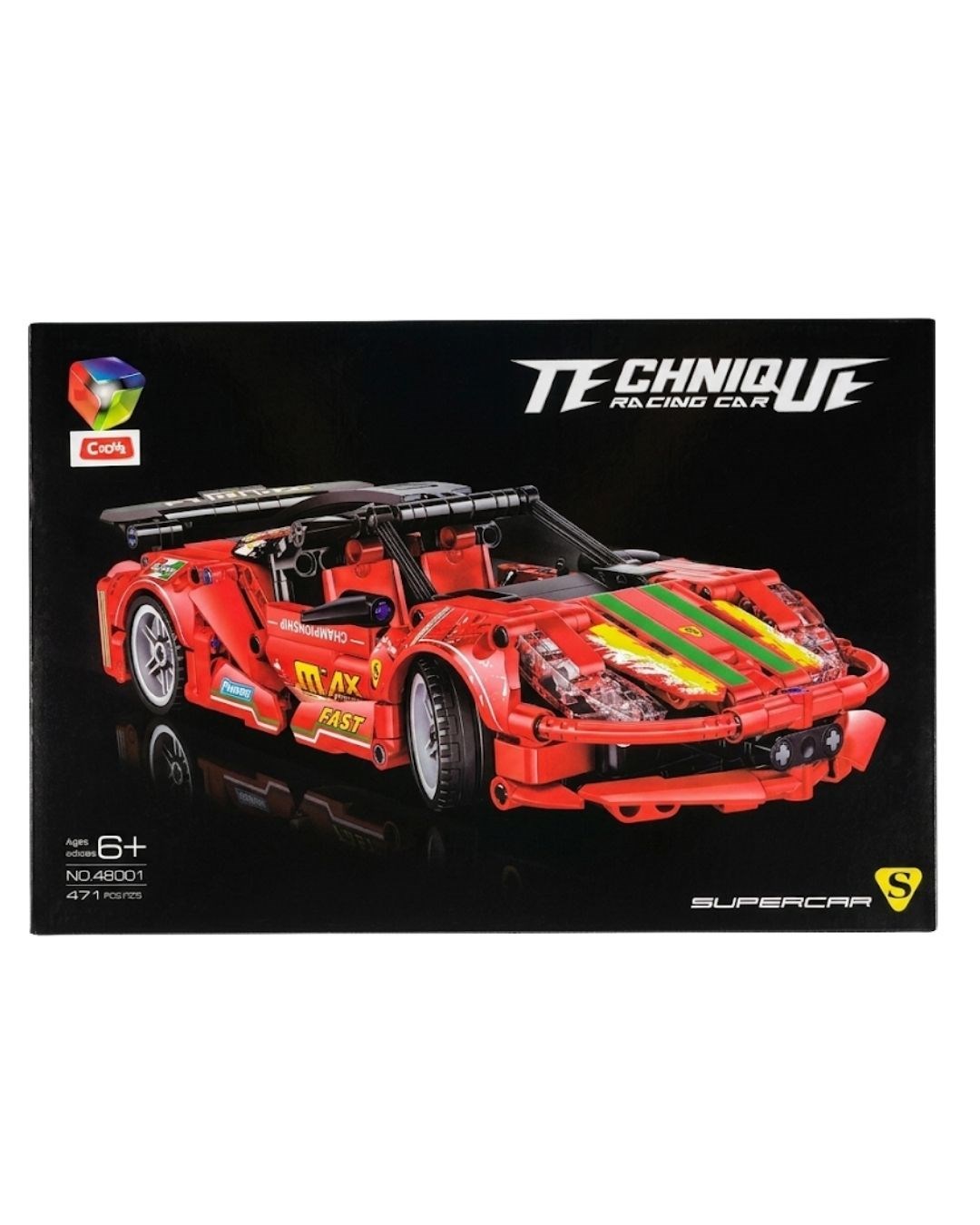 Diğer Lego Setleri, Ceren, CTOY Blok Yarış Arabası 471 Parça