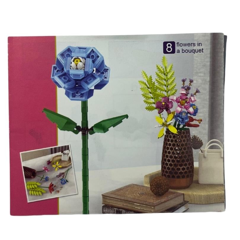 Diğer Lego Setleri, Ceren, CTOY Mini Blok Çiçekler 76025 Rosa Hybrida