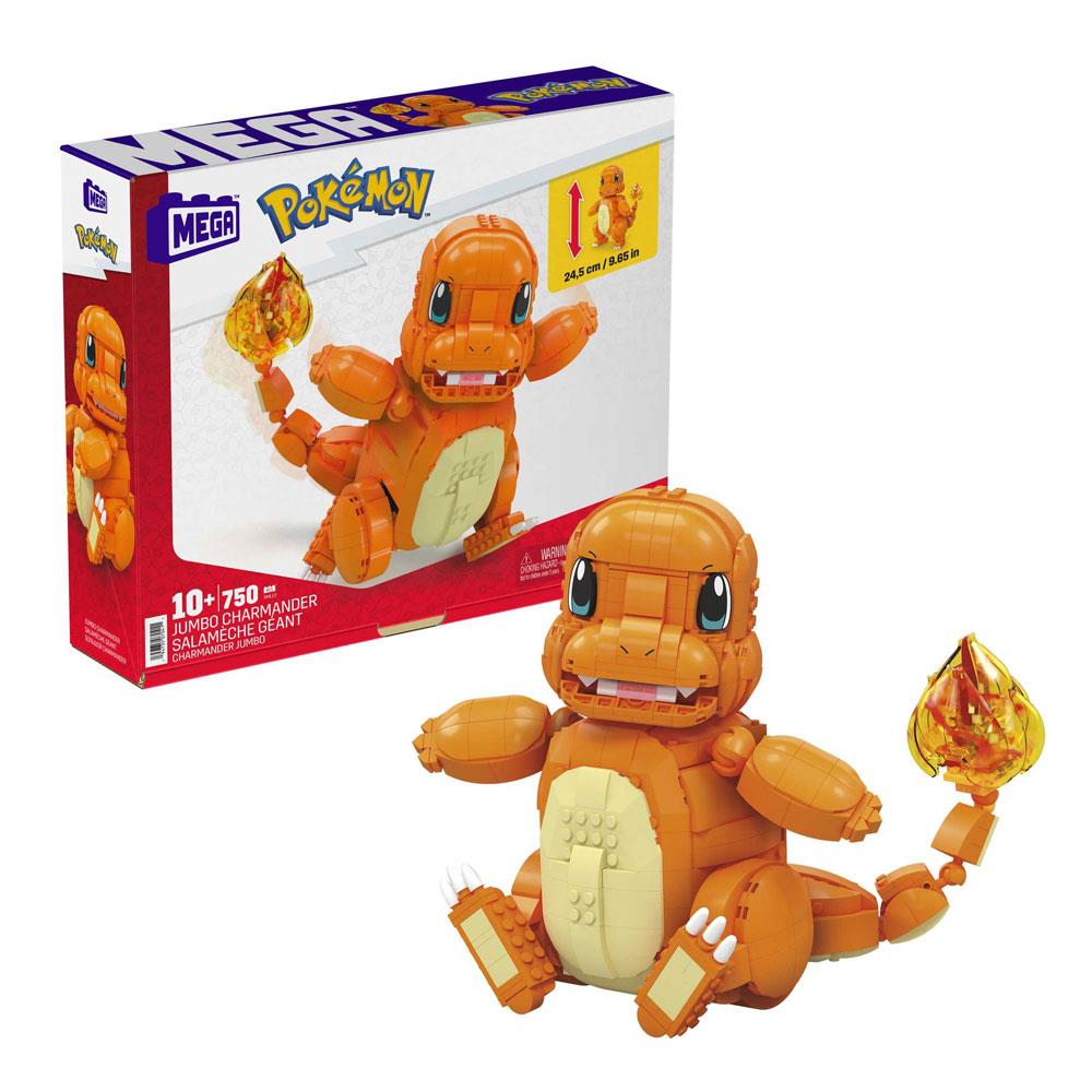 Diğer Lego Setleri, MEGA BLOKS, Mega Bloks Construx Pokemon Jumbo Charmander HHL13