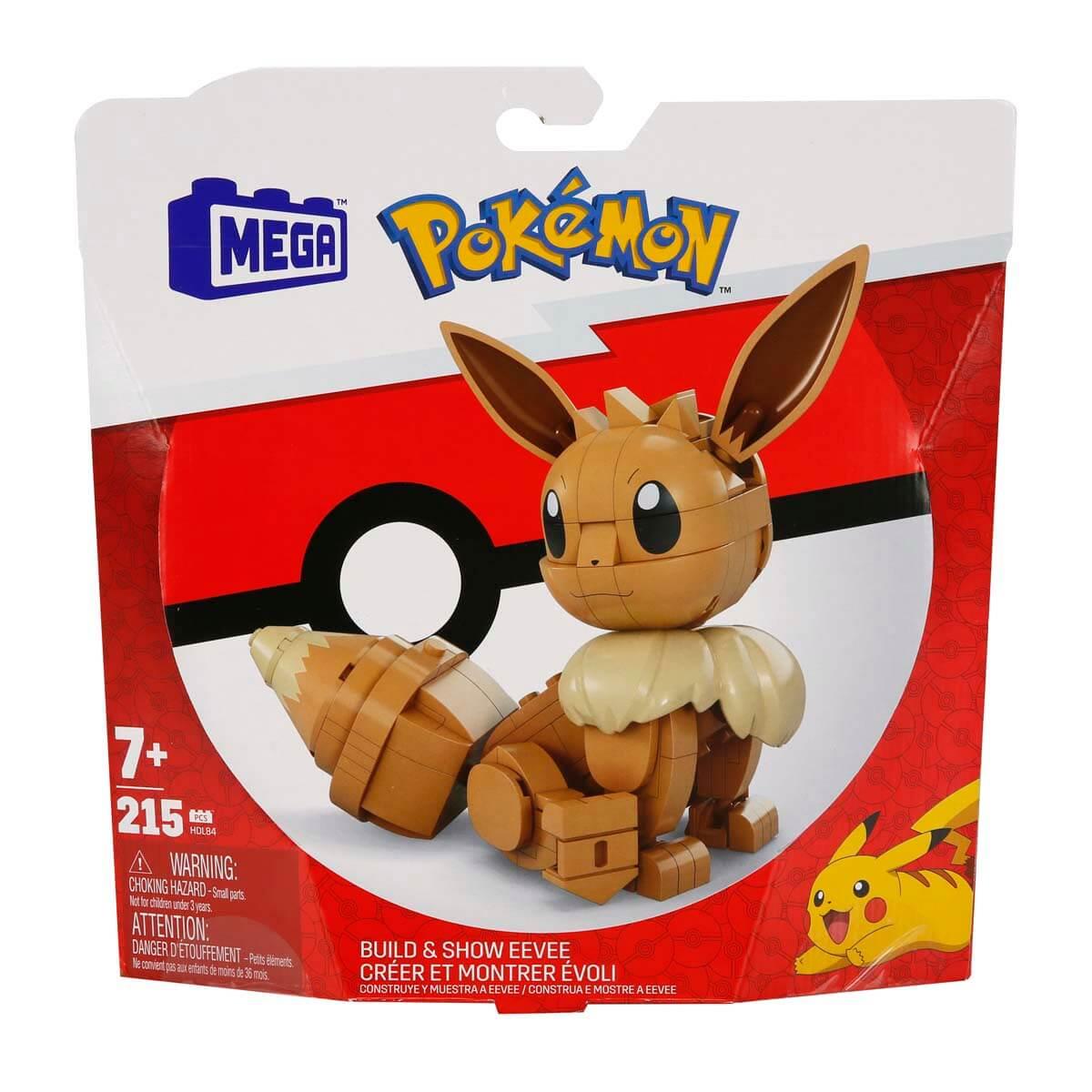 Diğer Lego Setleri, MEGA BLOKS, Mega Pokemon Yap ve Oyna Figürler GKY95 HDL84 Eevee