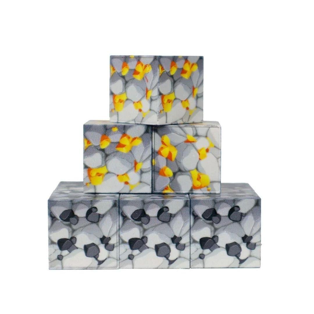 Diğer Lego Setleri, MEGA OYUNCAK, Megacraft Manyetik Bloklar 9 Parça Değerli Taş Desenli 2