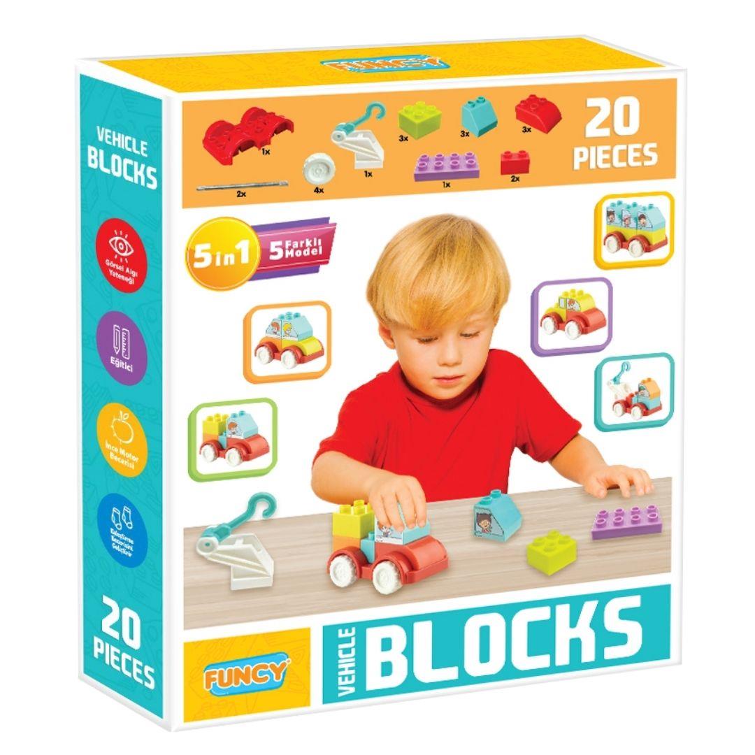 Diğer Lego Setleri, FUNCY, Vehicle Blocks 20 Parça