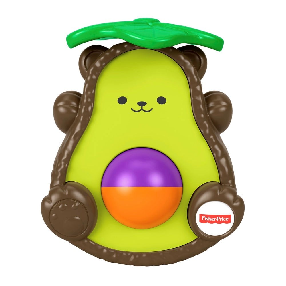 Dişlik ve Çıngıraklar, Fisher Price, Fisher Price Süprizli Oyuncaklar GJW22 GLD05 Avokado Ayı