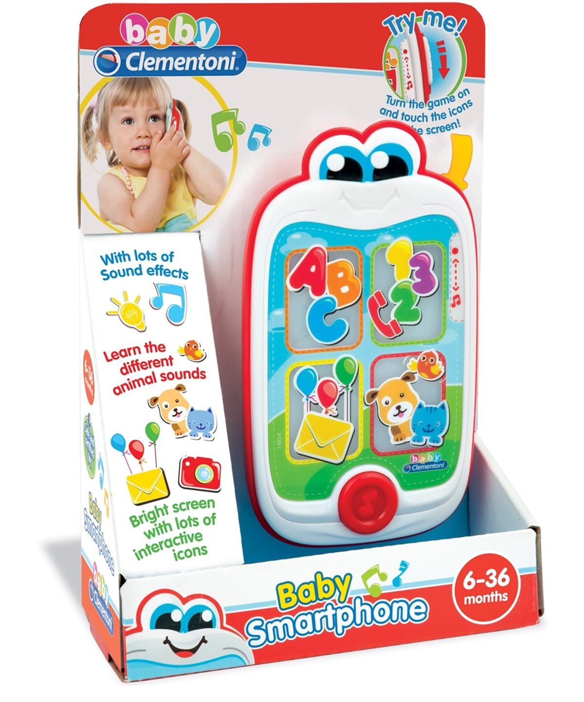 Eğitici Bebek Oyuncakları, Clementoni, Baby Clementoni Bebek Telefonu 14948