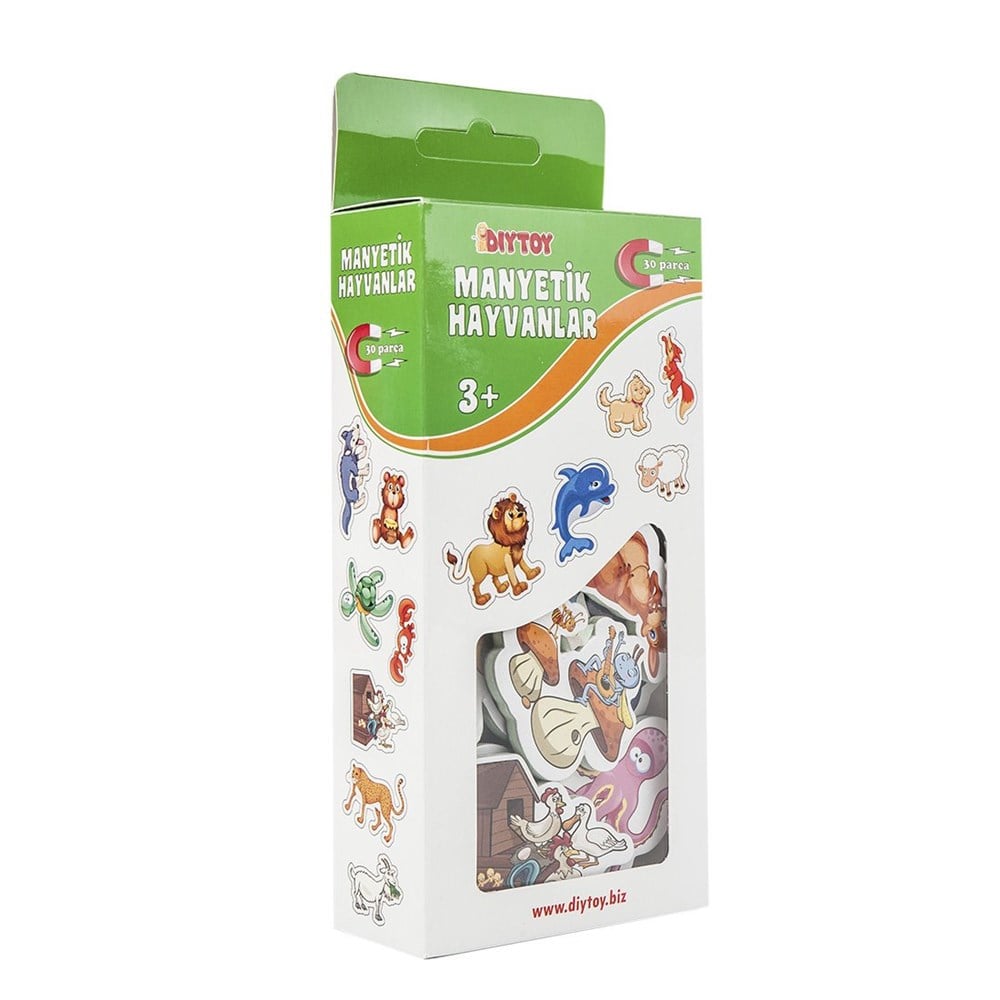 Eğitici Bebek Oyuncakları, Dıytoy, Dıytoy Manyetik Hayvanlar 30 Parça
