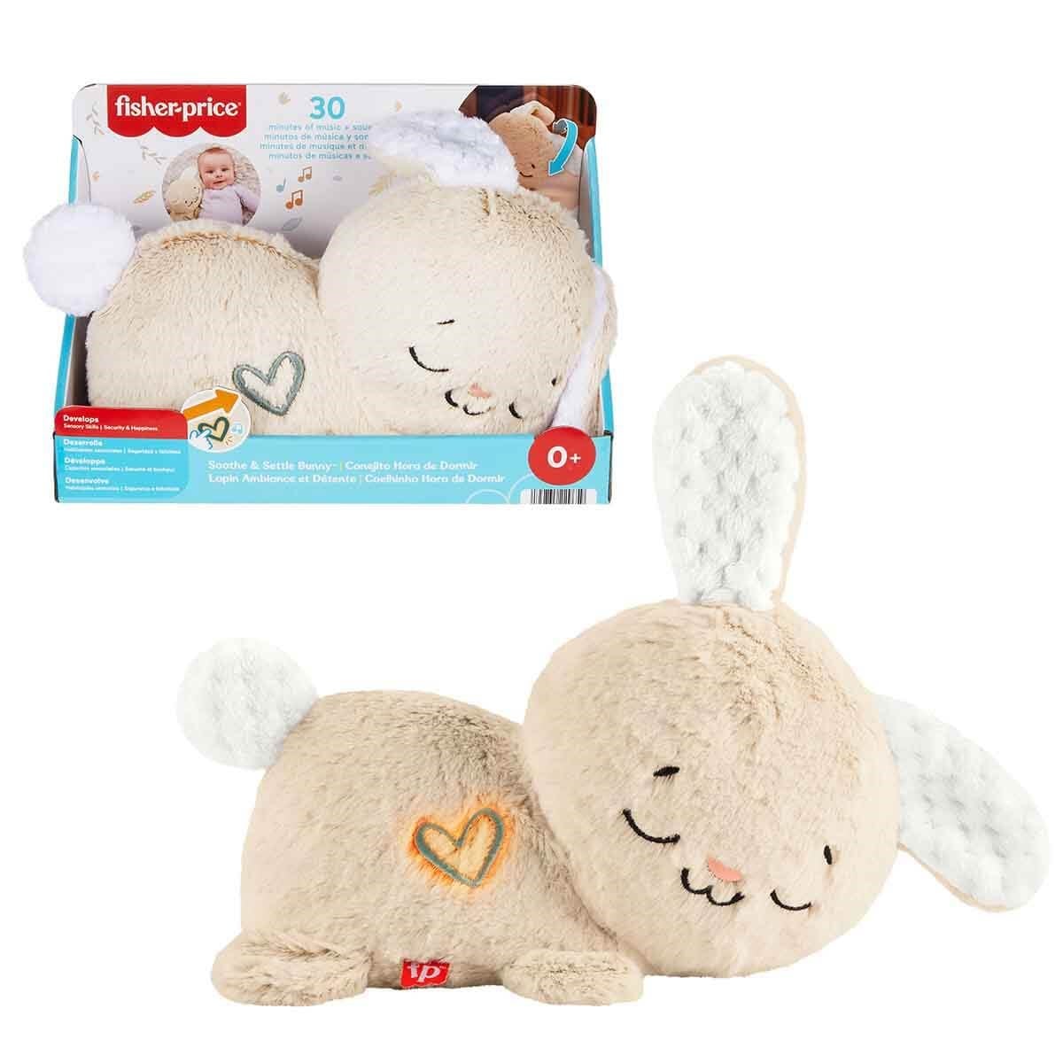Eğitici Bebek Oyuncakları, Mattel, Fisher-Price Uyku Arkadaşım Tavşancık HXG97