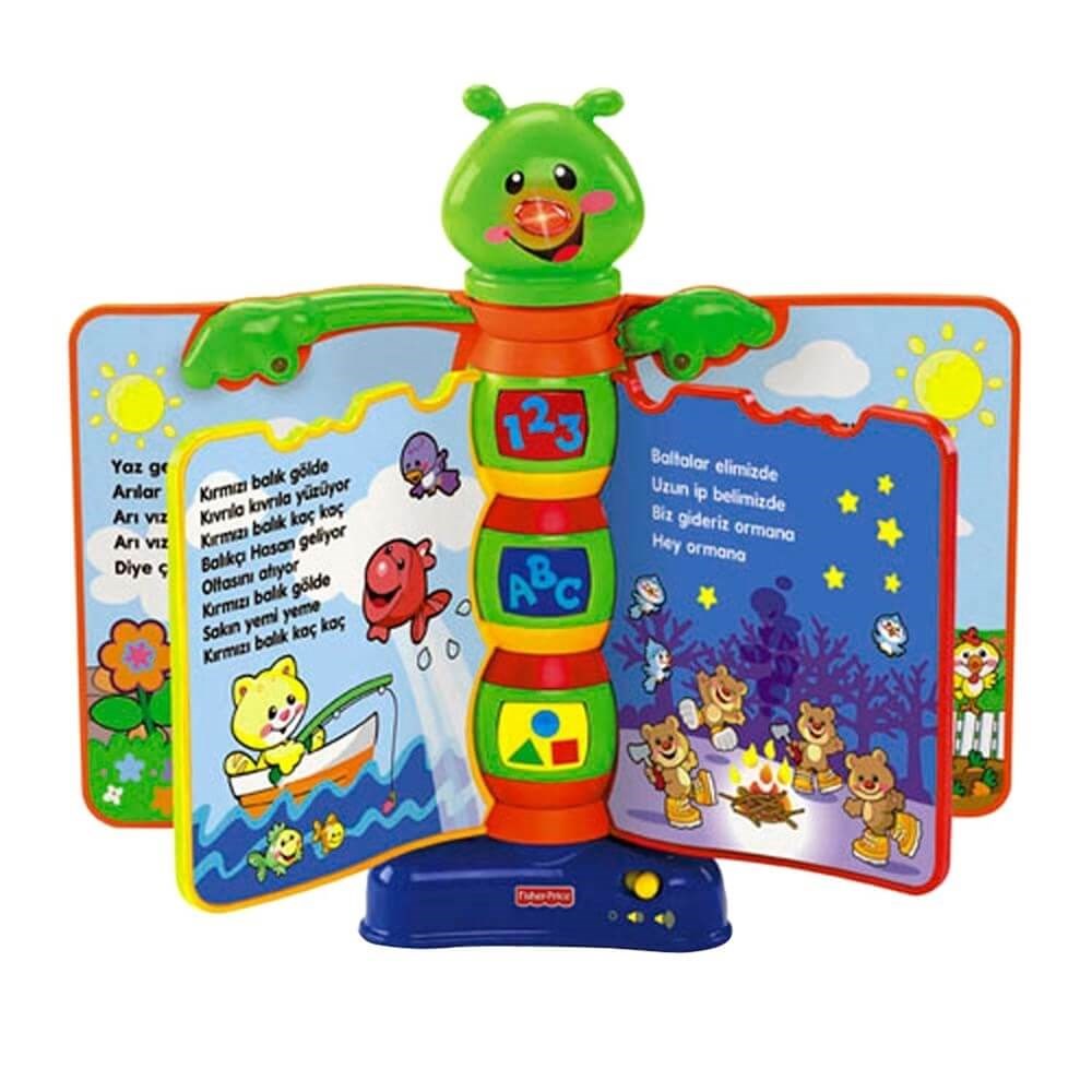 Eğitici Bebek Oyuncakları, Fisher Price, Fisher Price Eğitici Masalcı Tırtıl N3835