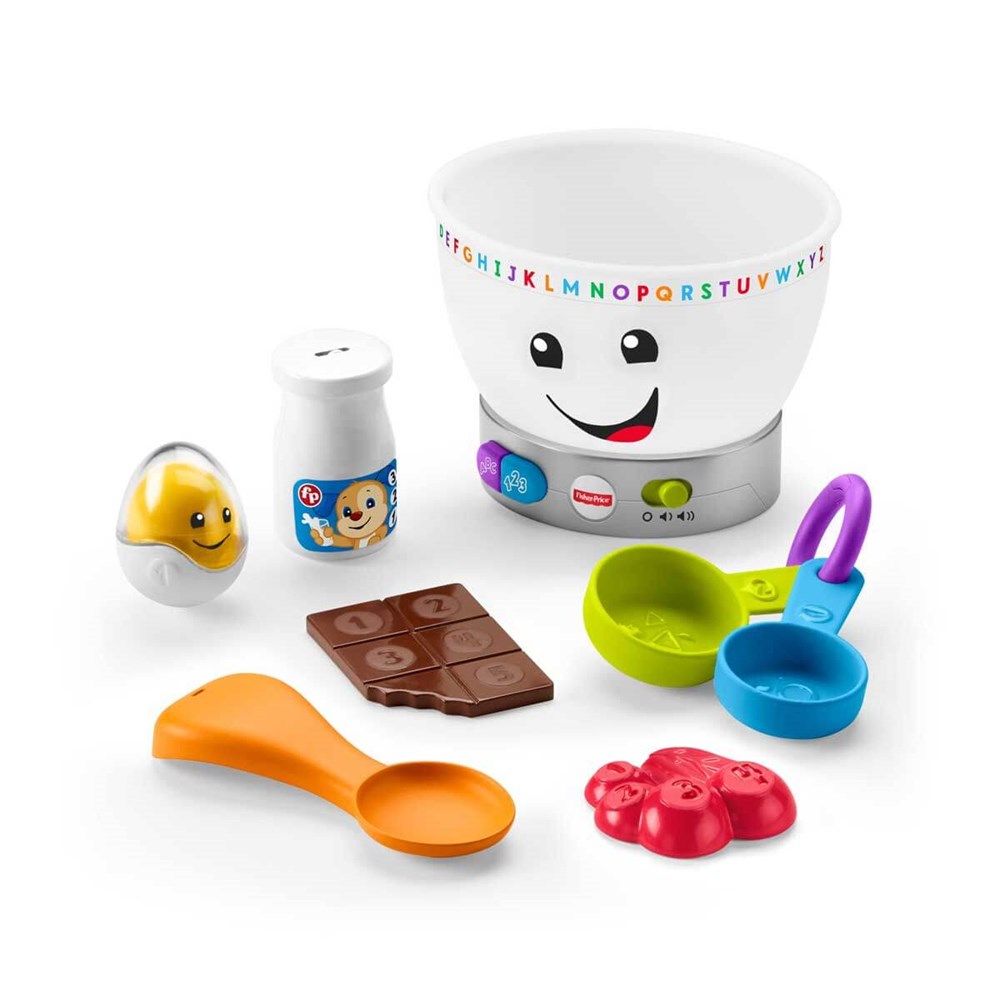 Eğitici Bebek Oyuncakları, Fisher Price, Fisher Price Eğlen ve Öğren Mutfak Seti GMX54 Türkçe ve İngilizce