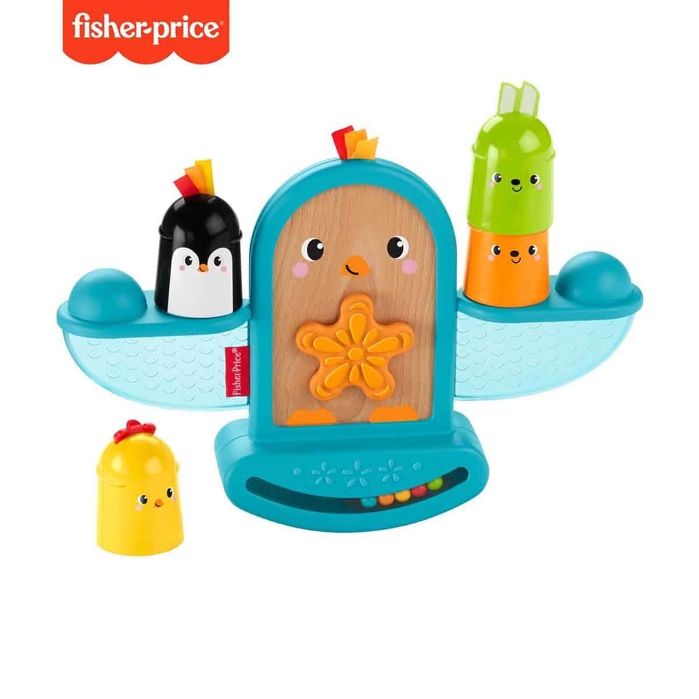 Eğitici Bebek Oyuncakları, Fisher Price, Fisher Price Eğlenceli Kuş - Denge Oyuncağı GJW26