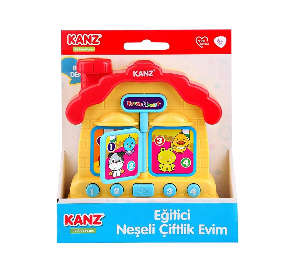 Eğitici Bebek Oyuncakları, Kanz, Kanz Eğitici Neşeli Çiftlik Evim