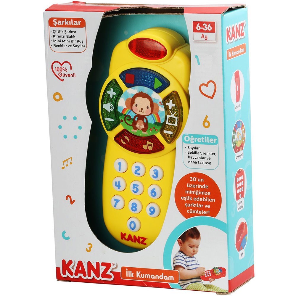 Eğitici Bebek Oyuncakları, Kanz, Kanz İlk Kumandam 30512