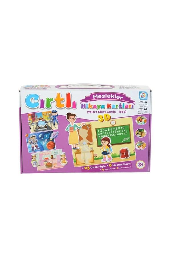 Eğitici Bebek Oyuncakları, Laço Kids, Laço Kids Cırtlı Hikaye Kartları Meslekler LC7206