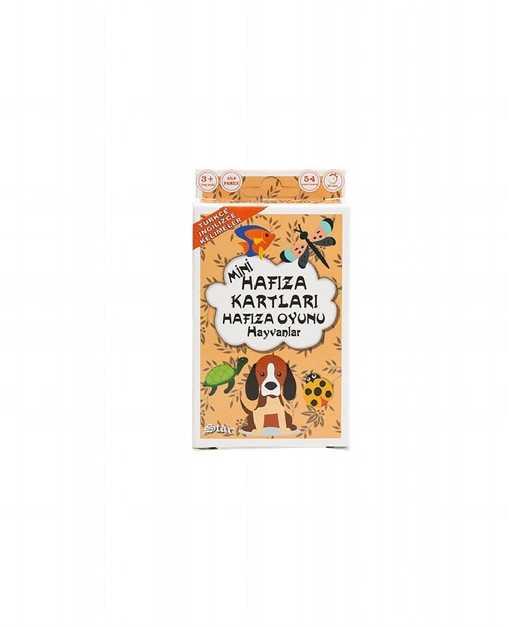Eğitici Bebek Oyuncakları, Star Oyun, Star Eğitici Mini Hafıza Kartları Eşleştirme Oyunu Hayvanlar