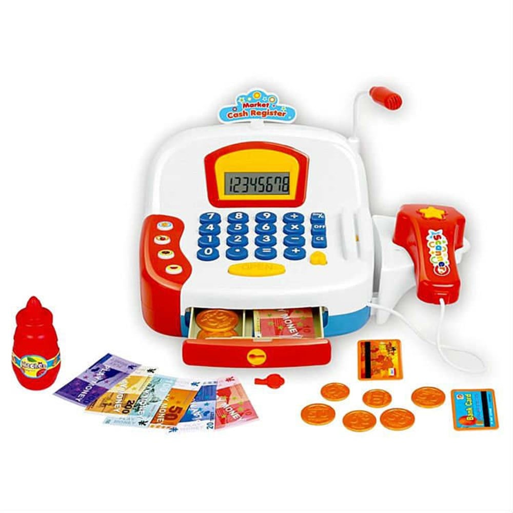 Eğitici Oyuncak Yazarkasa Hesap Makineli Büyük Boy