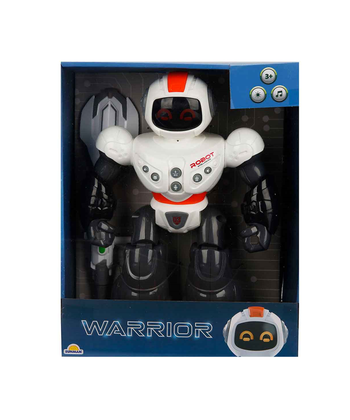 Eğitici Robotlar, Sunman, Savaşçı Robot 25468 Turuncu