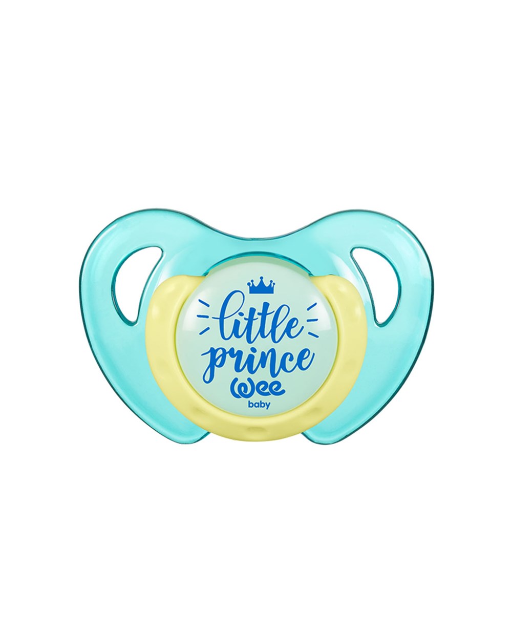 Emzik, WEE BABY, Wee Baby Desenli Damaklı Kelebek Emzik No:2 6-18Ay 173 Yeşil