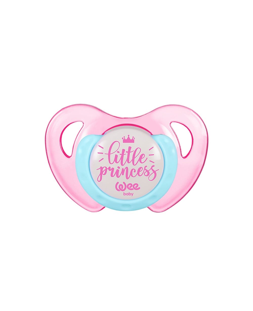 Emzik, WEE BABY, Wee Baby Desenli Damaklı Kelebek Emzik No:3 174 Pembe