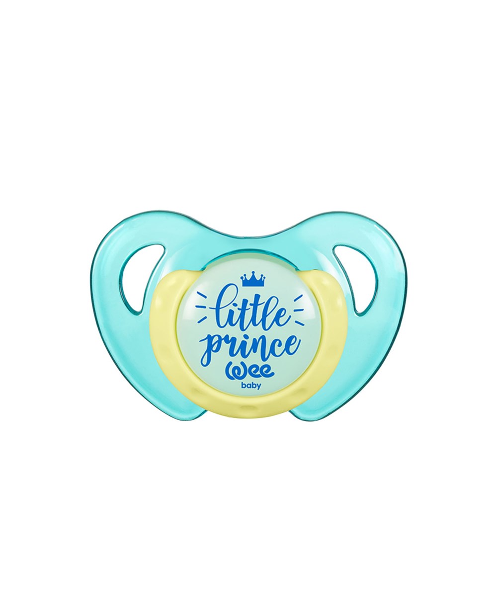 Emzik, WEE BABY, Wee Baby Desenli Damaklı Kelebek Emzik No:3 174 Mavi