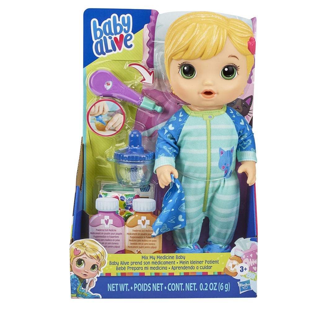 Et Bebekler, Baby Alive, Baby Alive Bebeğim Hasta Oldu Sarışın E6937