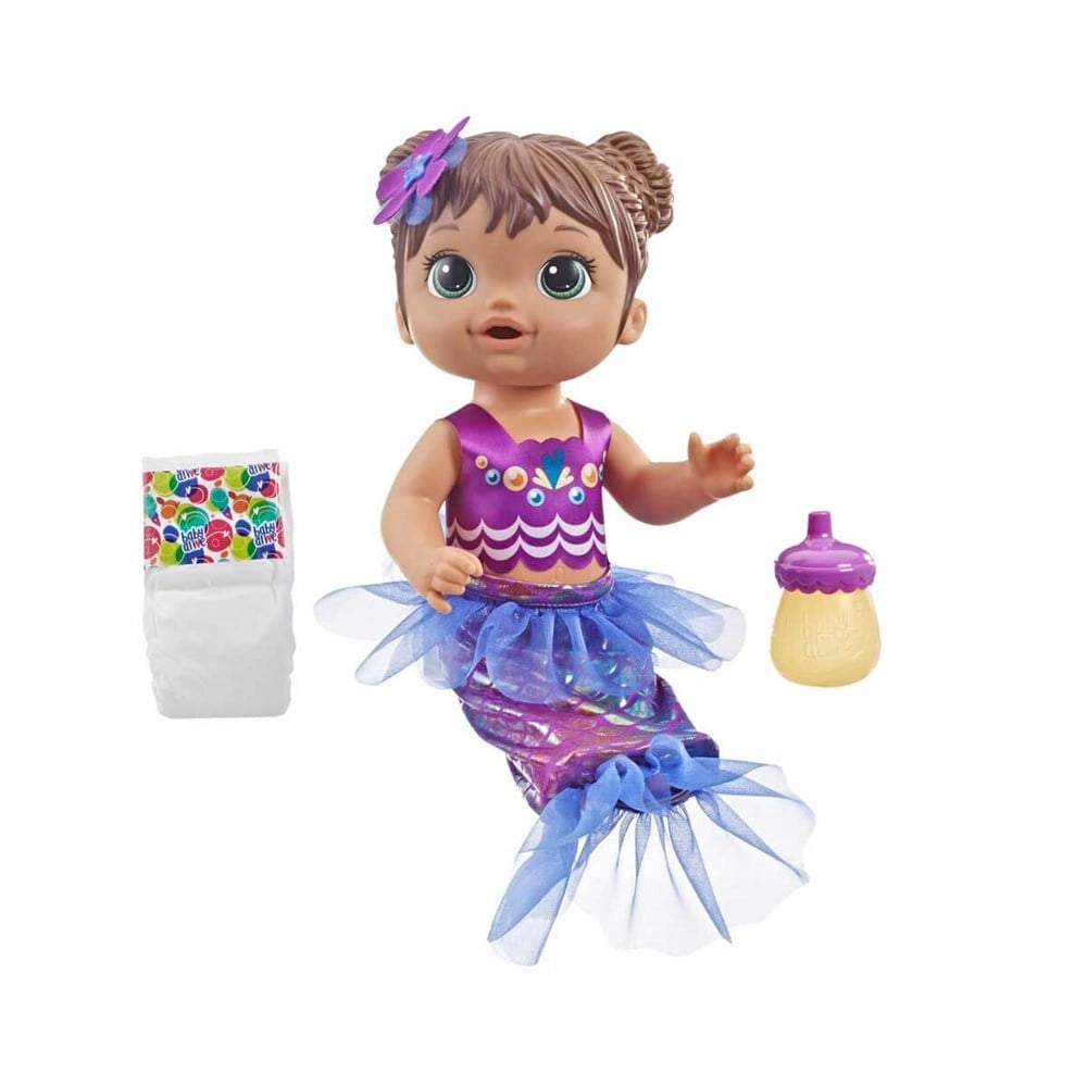 Et Bebekler, Baby Alive, Baby Alive Deniz Kızı Bebeğim Kumral E3691