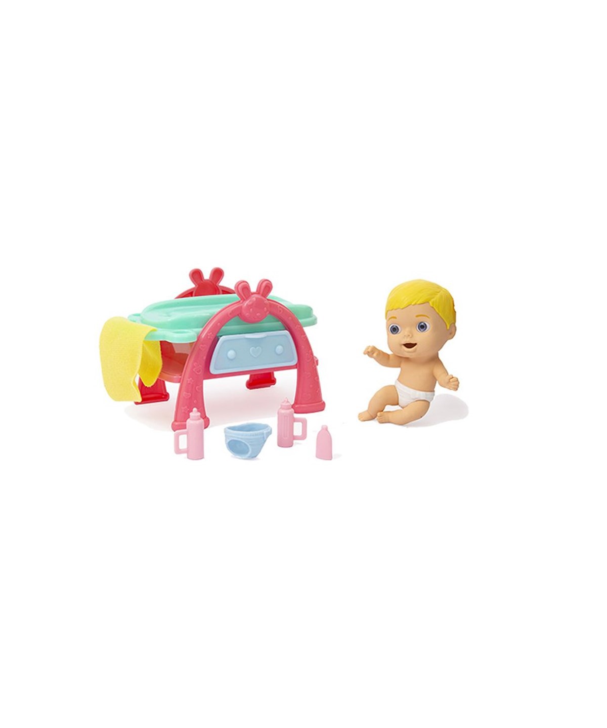 Et Bebekler, Giochi Preziosi, Cicciobello Amiccici Bakım Zamanı CC014000 Cicciobello Sarı Saçlı