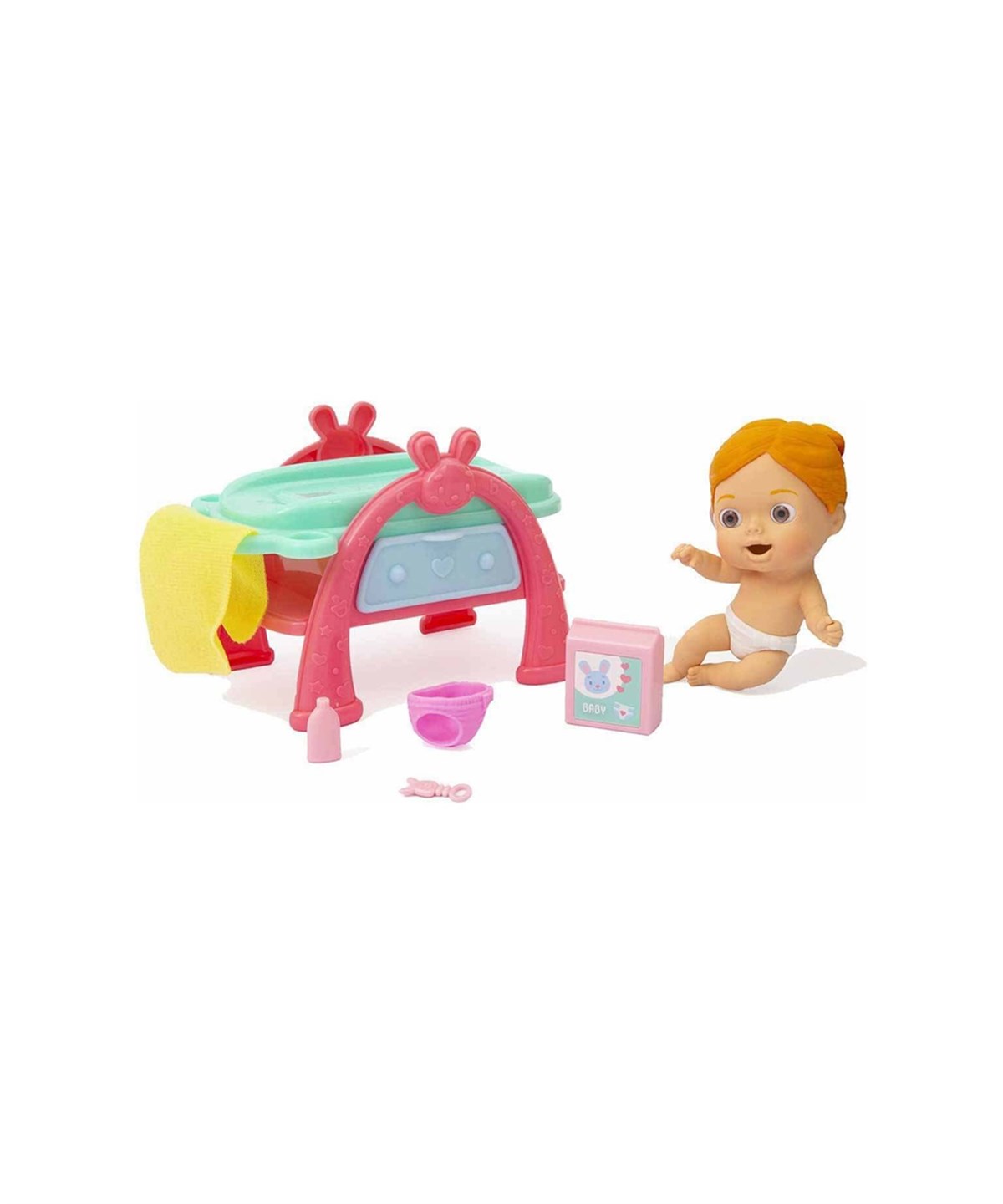 Et Bebekler, Giochi Preziosi, Cicciobello Amiccici Bakım Zamanı CC014000 Cicciolily Kızıl Saçlı