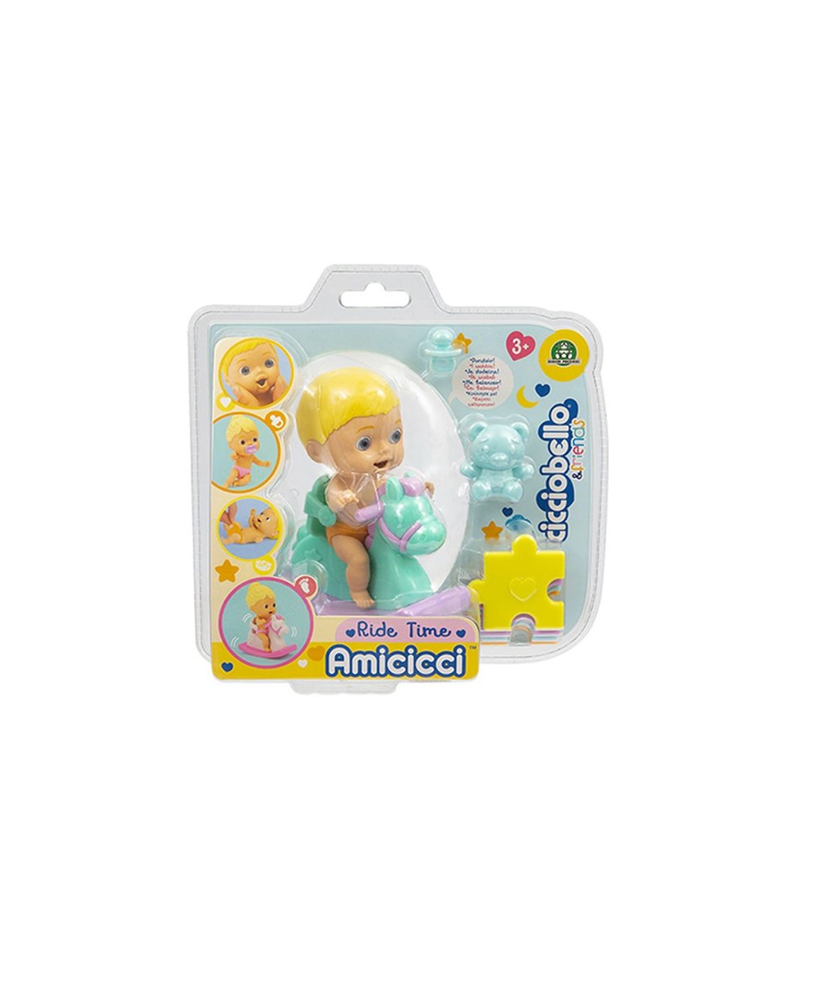 Et Bebekler, Cicciobello, Cicciobello Amiccici Gezme Vakti CC010000 Cicciobello Yeşil At
