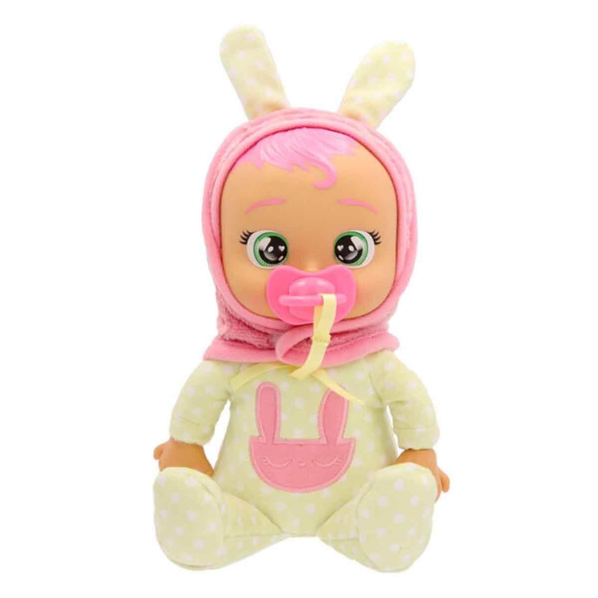 Et Bebekler, CRY BABIES, Cry Babies Ağlayan Yumuş Newborn Bebek CYB68000 Yeşil Pijamalı Lara