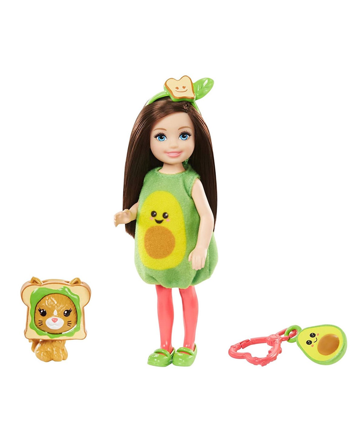 Evcilik Aksesuarları, Barbie, Barbie Kostümlü Chelsea ve Hayvancığı Oyun Setleri GHV69 GJW31