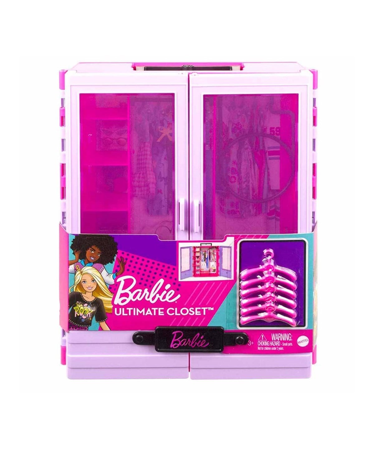 Evcilik Aksesuarları, Barbie, Barbie'nin YENİ Pembe Gardırobu HJL65