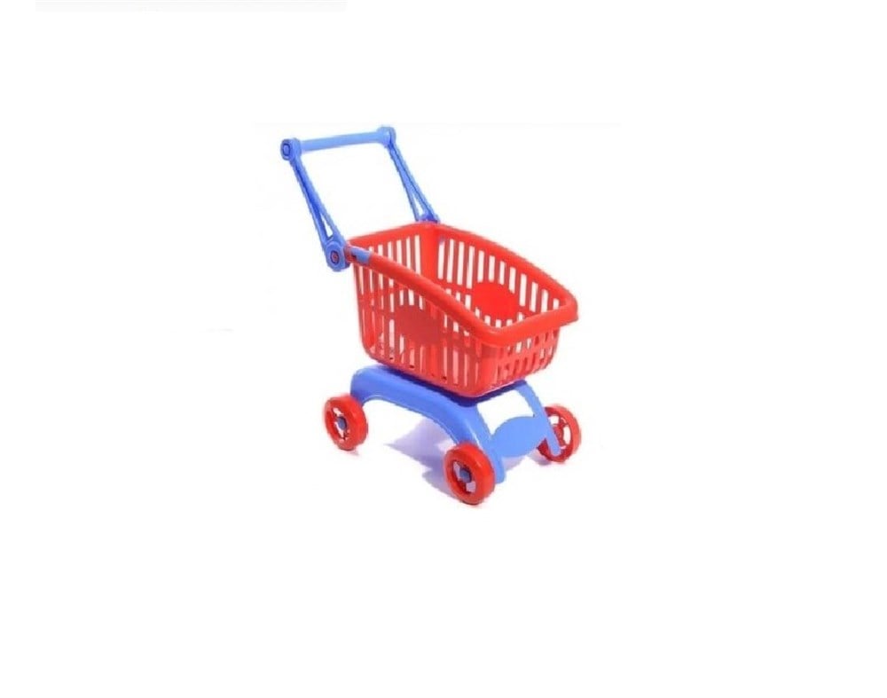 Evcilik Aksesuarları, Furkan Toys, Katlanabilir Kollu Market Arabası FR53555