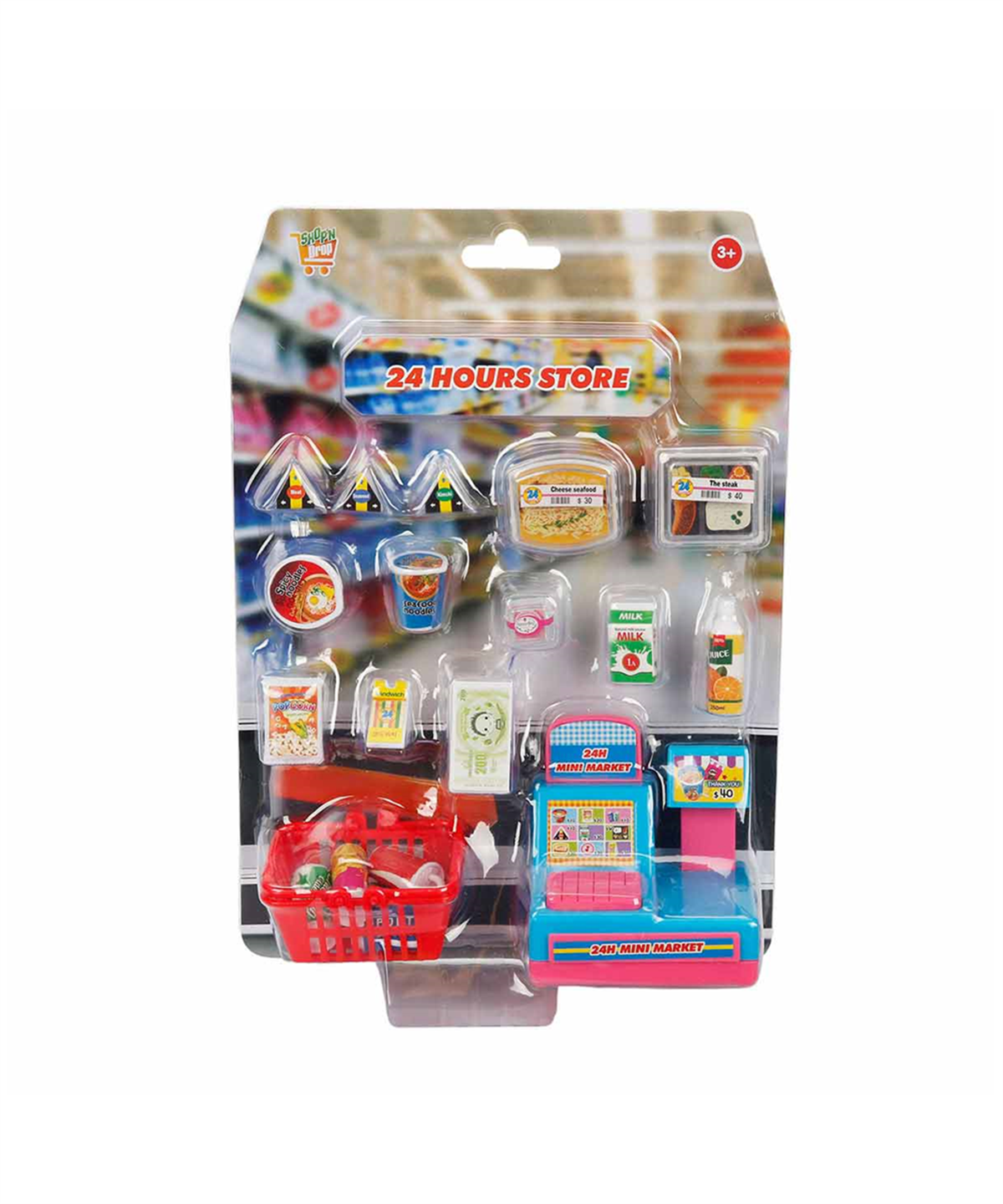 Evcilik Aksesuarları, Sunman, Mini Market Alışveriş Seti