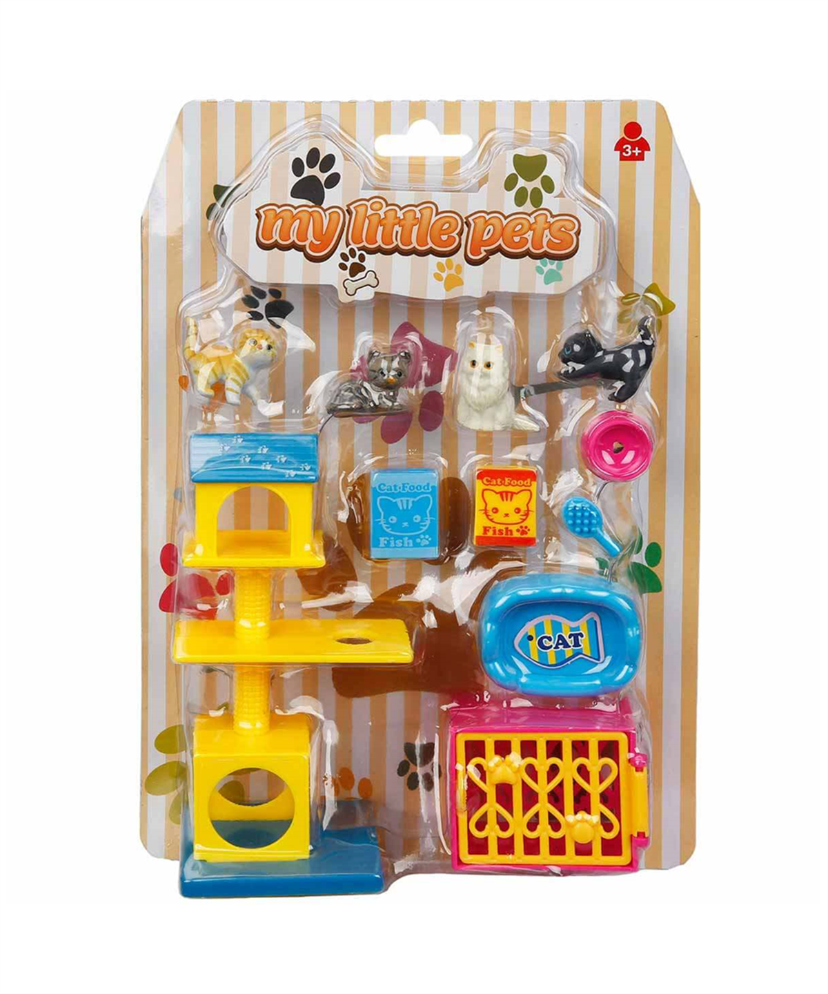 Evcilik Aksesuarları, Sunman, My Little Pet's Set 20845 Kedi