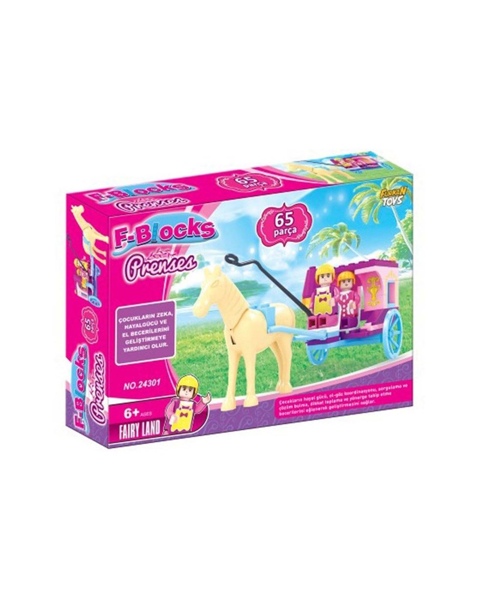 F-Blocks Lego Setleri, F-BLOCKS, F-Blocks Lego Seti Prenses Seri 65 Parça FR38156