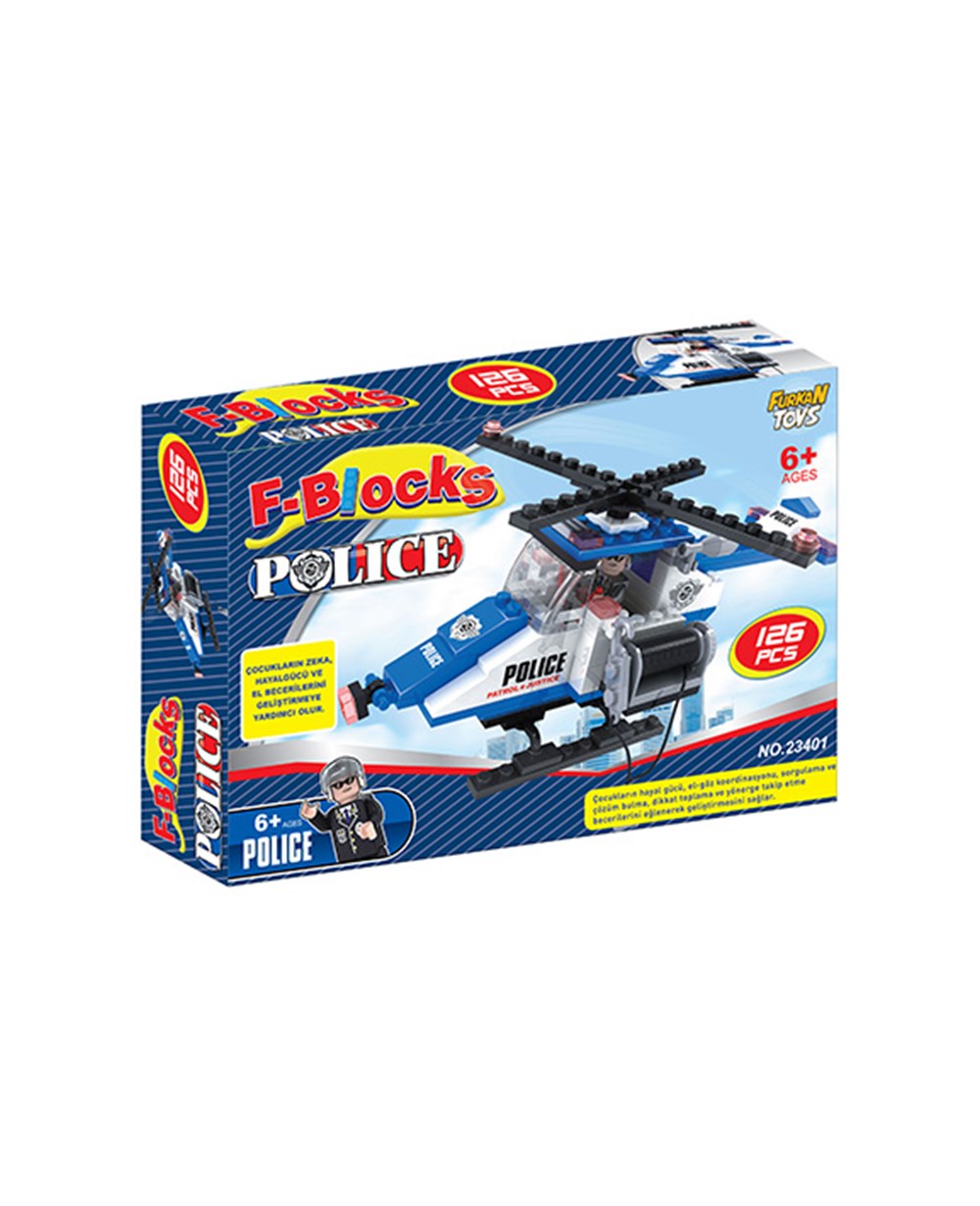 F-Blocks Lego Setleri, F-BLOCKS, F-Blocks Lego Seti Polis Seri 126 Parça