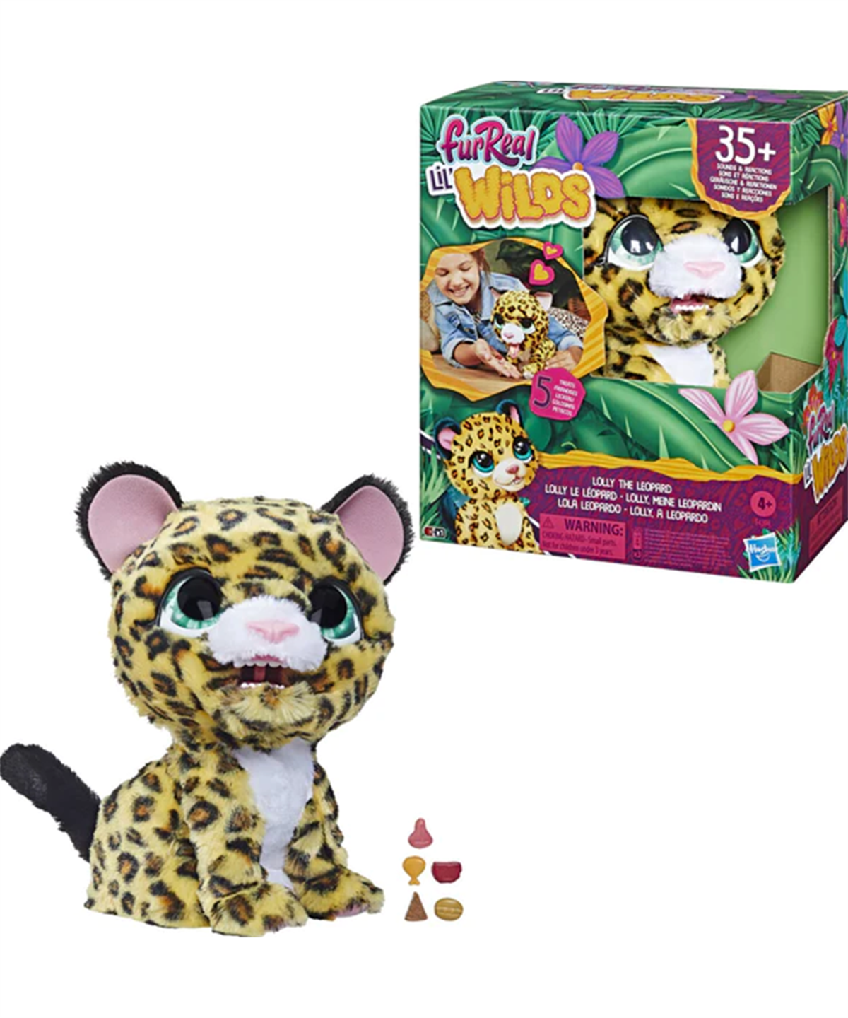 Fonksiyonel Hayvanlar, Furkan Toys, Furreal Minik Vahşi Dostum Leopar Lolly F4394