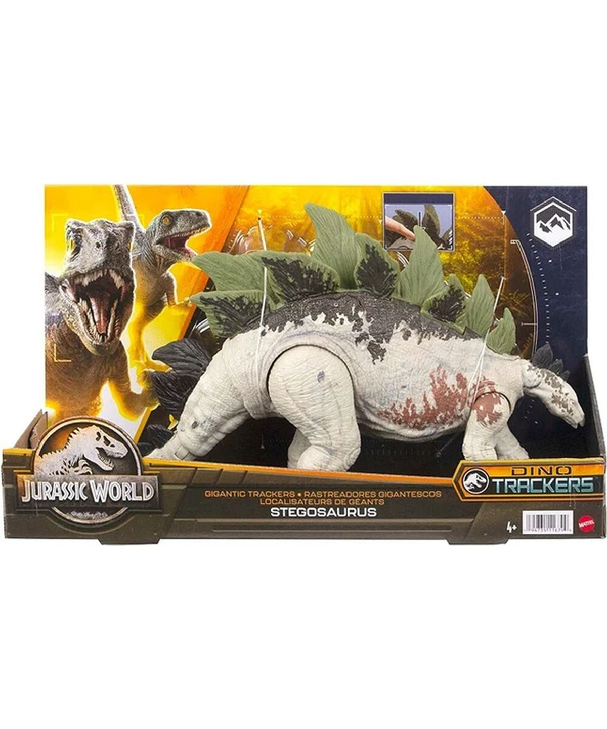 Fonksiyonel Hayvanlar, Jurassic World, Jurassic World İz Sürücü Dinozor Figürleri HLP23 HLP24 Stegosaurus