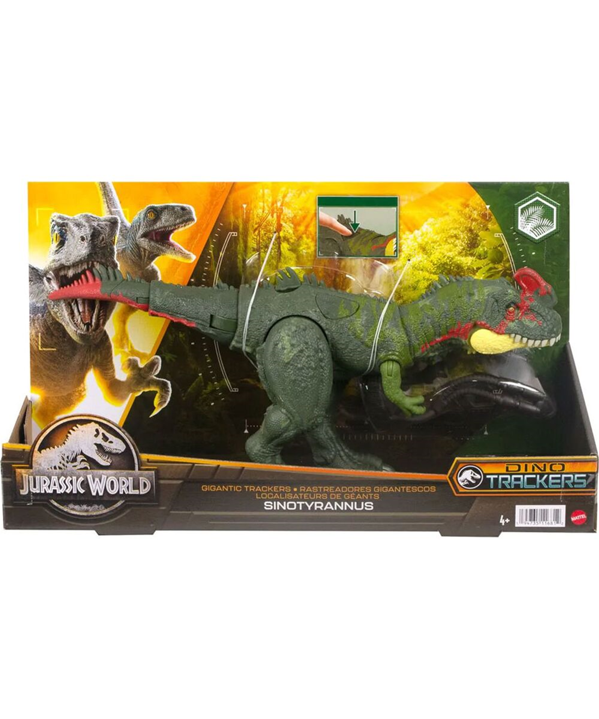 Fonksiyonel Hayvanlar, Jurassic World, Jurassic World İz Sürücü Dinozor Figürleri HLP23 HLP25 Sinotyrannus