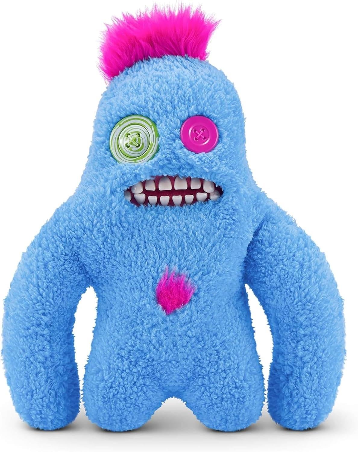 Fonksiyonel Peluşlar, Sunman, Fuggler Hairy Fuggs Peluş S1 5-Mavi Sasquoosh