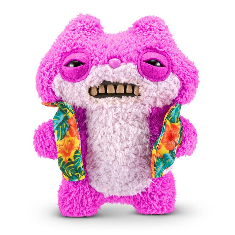 Fonksiyonel Peluşlar, Sunman, Fuggler Vacay Vibes Pelüş S1- 11-Pembe Sketchy Squirrel