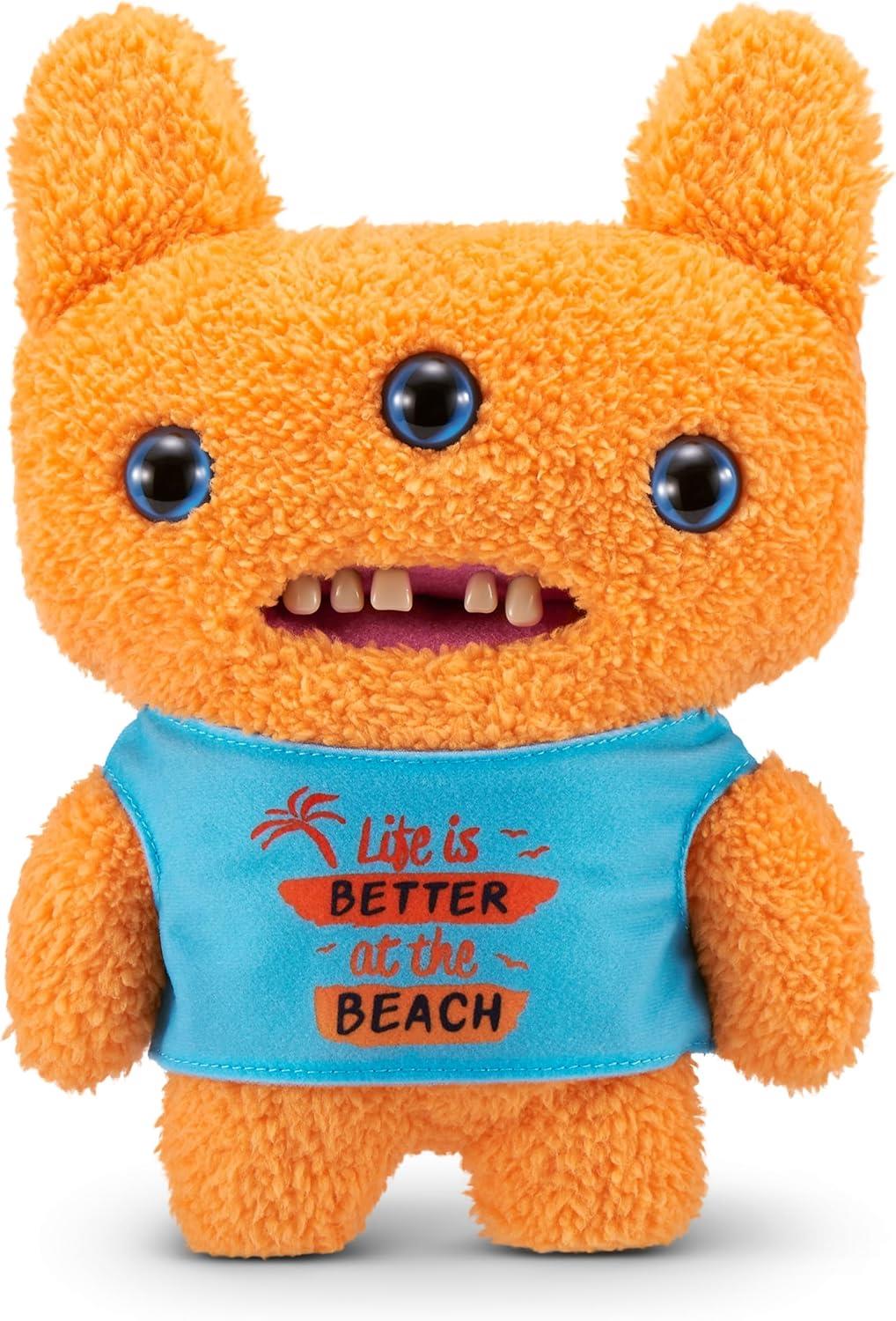 Fonksiyonel Peluşlar, Sunman, Fuggler Vacay Vibes Pelüş S1- 8-Turuncu Reek-O