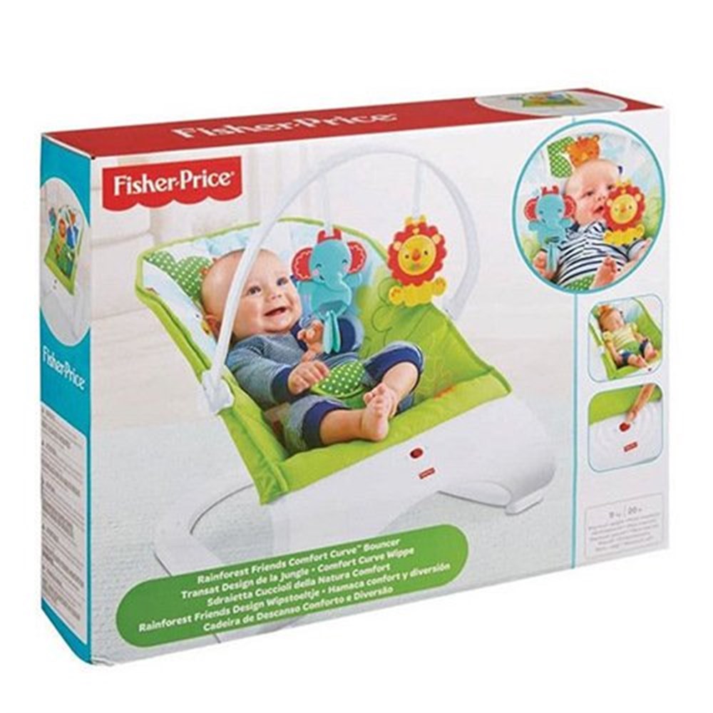 FP Yağmur Ormanı Arkadaşları Comfort Curve Anakucağı Fisher Price CJJ79