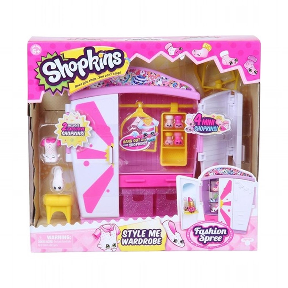 GP Shopkins Cicibiciler Gardırop Oyun Seti 56298