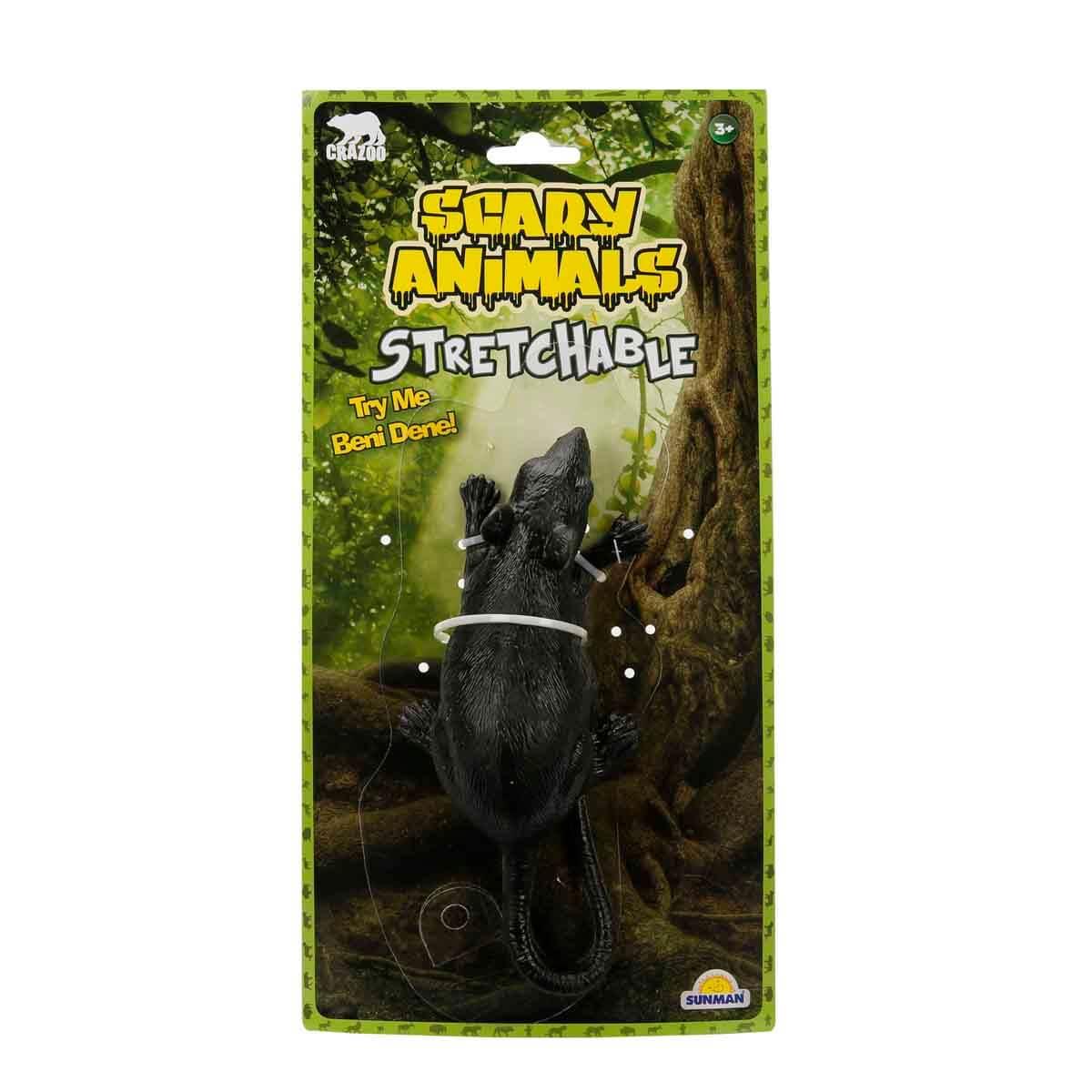 Hayvan Figürleri, Sunman, Crazoo Streç Böcek 33516 Fare