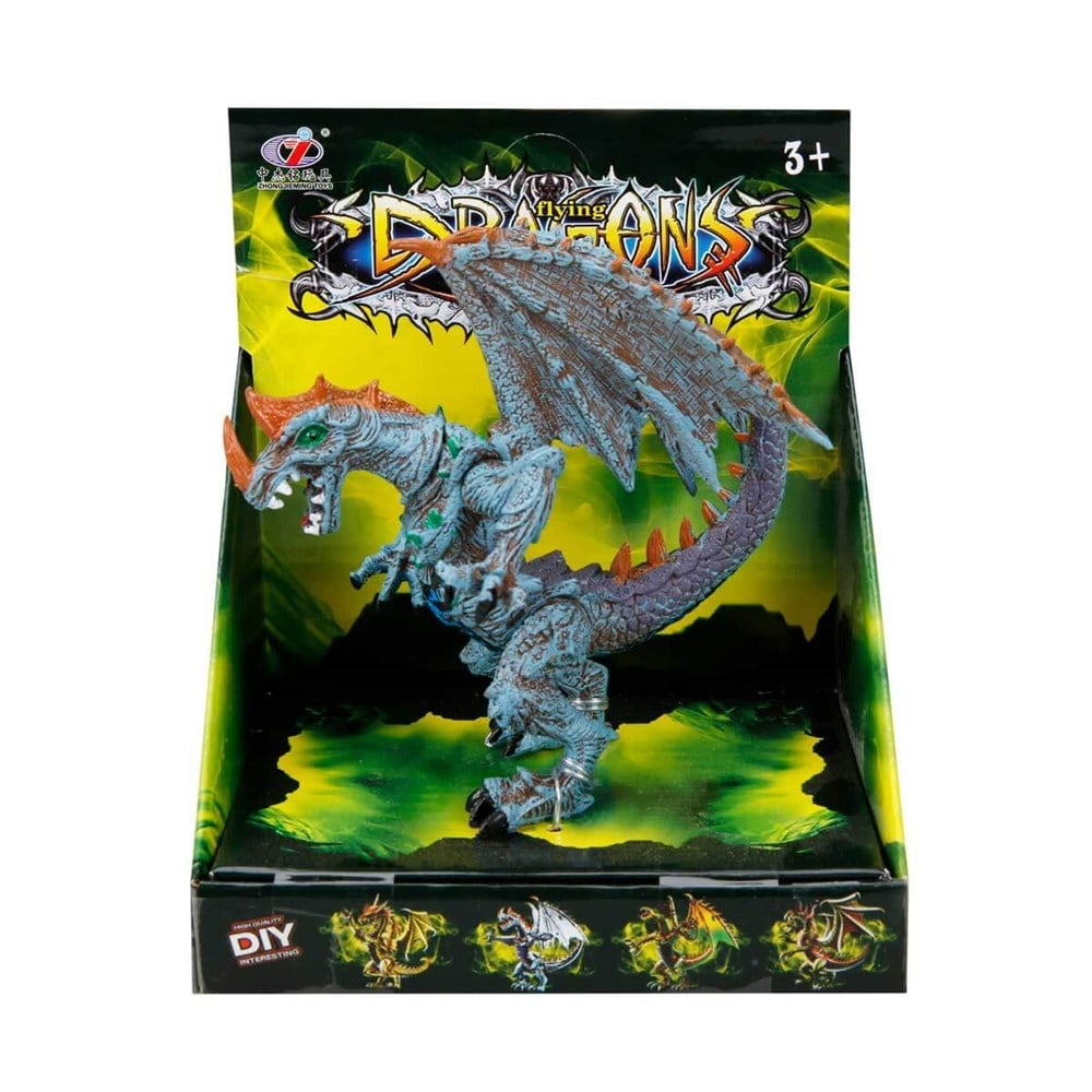 Hayvan Figürleri, Sunman, Ejderha Figür 91212 Mavi