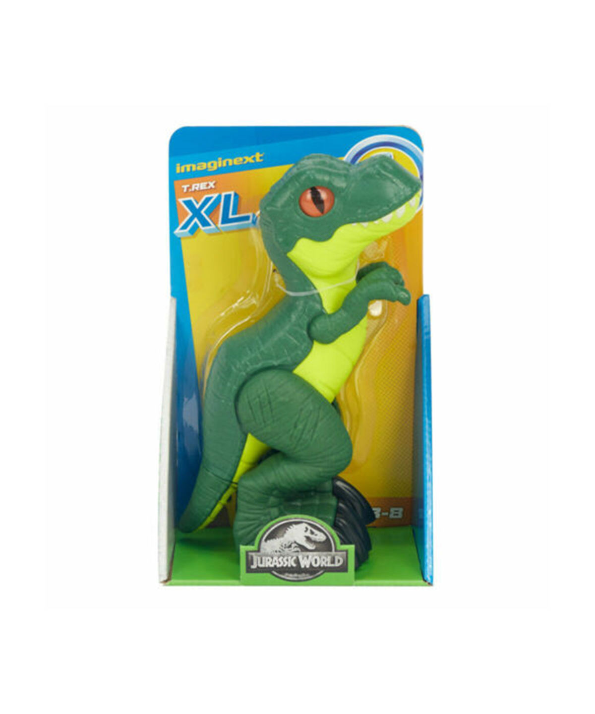 Hayvan Figürleri, Imaginext, Imaginext Jurassic World XL Figürler GWN99 GWP06 T-Rex