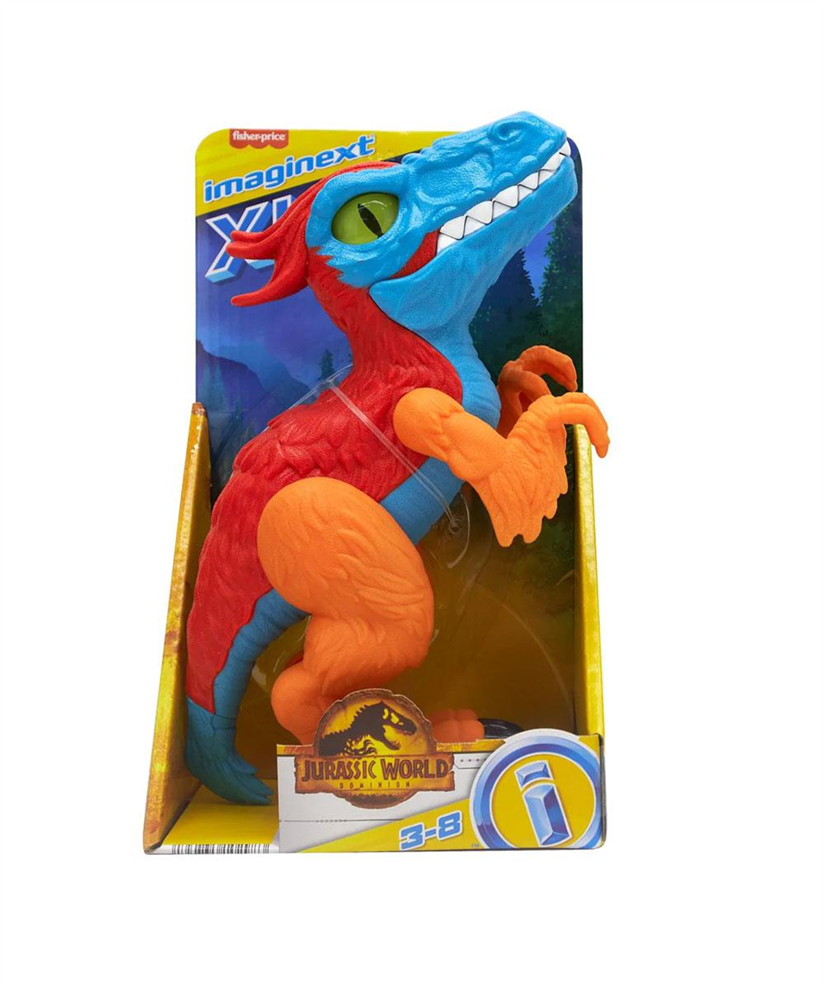 Hayvan Figürleri, Imaginext, Imaginext Jurassic World XL Figürler GWN99 HKG14 Pyroraptor