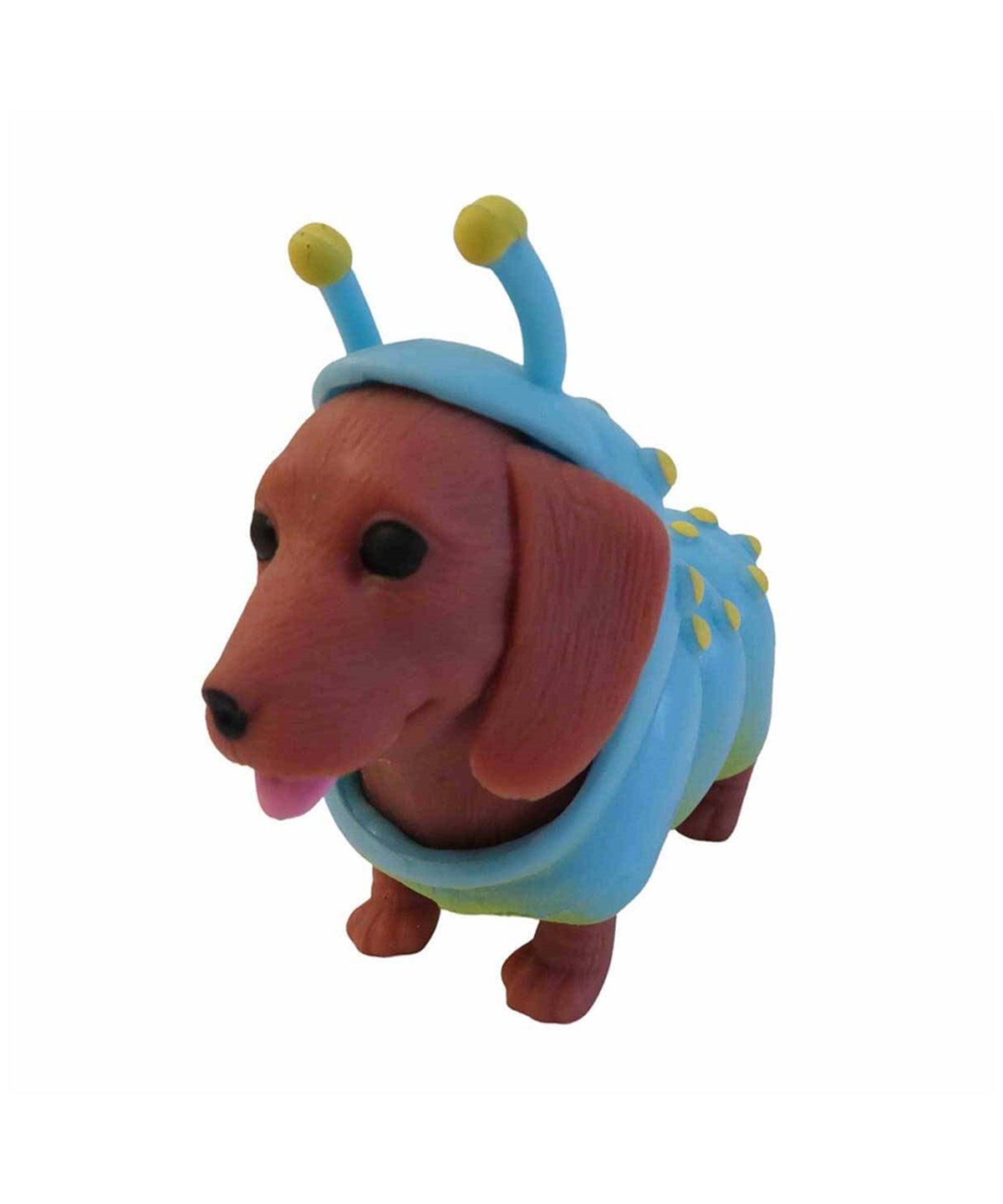 Hayvan Figürleri, Sunman, Just Toys Dress Your Puppy Kostümlü Figürler 72310 Tırtıl Dachshund