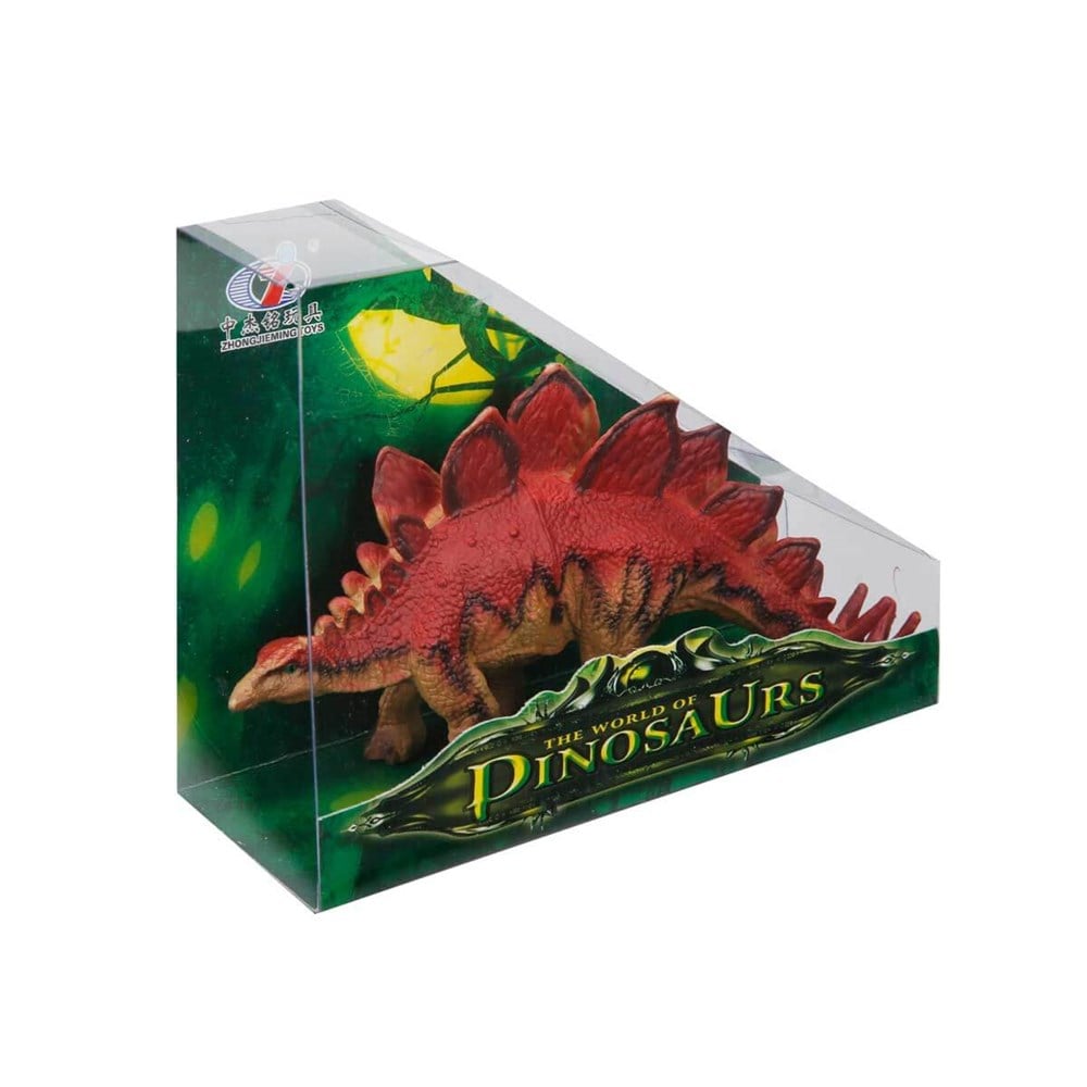 Hayvan Figürleri, Sunman, Sunman Dinozor Figür 91755 Stegosaurus Bordo