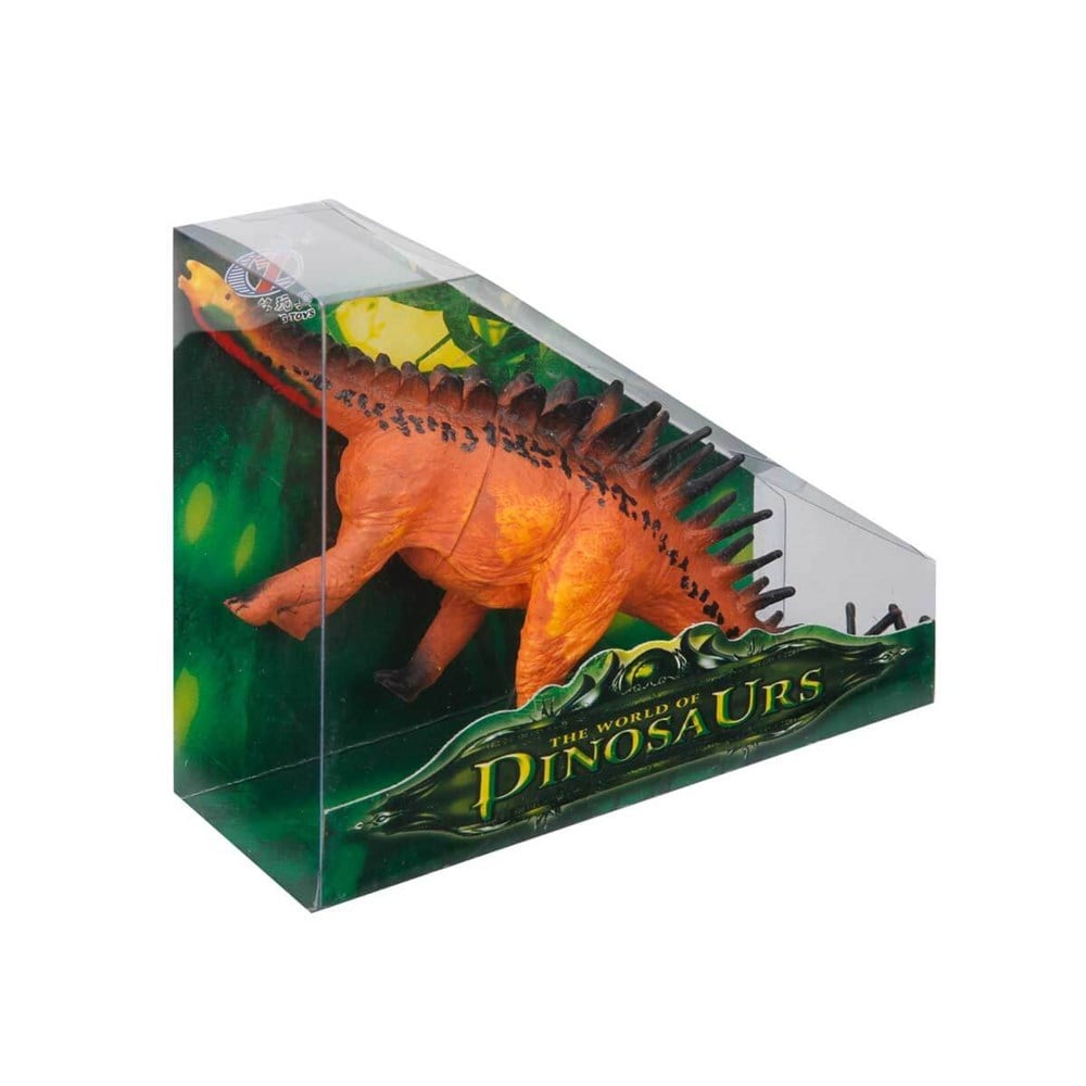 Hayvan Figürleri, Sunman, Sunman Dinozor Figür 91755 Huayangosaurus Turuncu Siyah Dikenli
